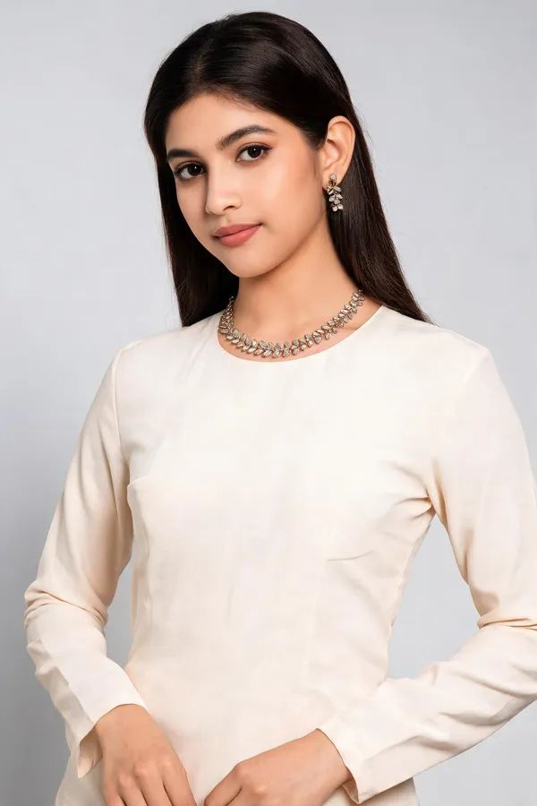 Gold_Gold-Plated_Alloy_Necklace_Earring_Set_For_Women