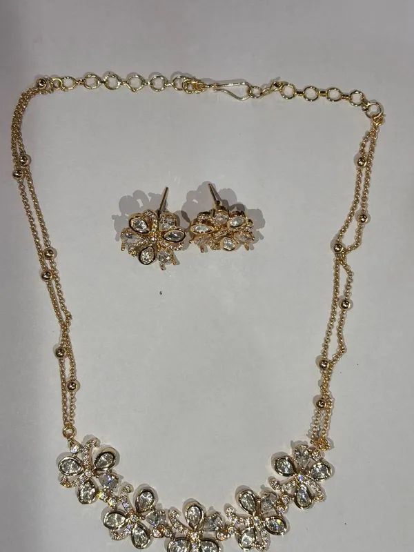Gold_Gold-Plated_Alloy_Necklace_Earring_Set_For_Women