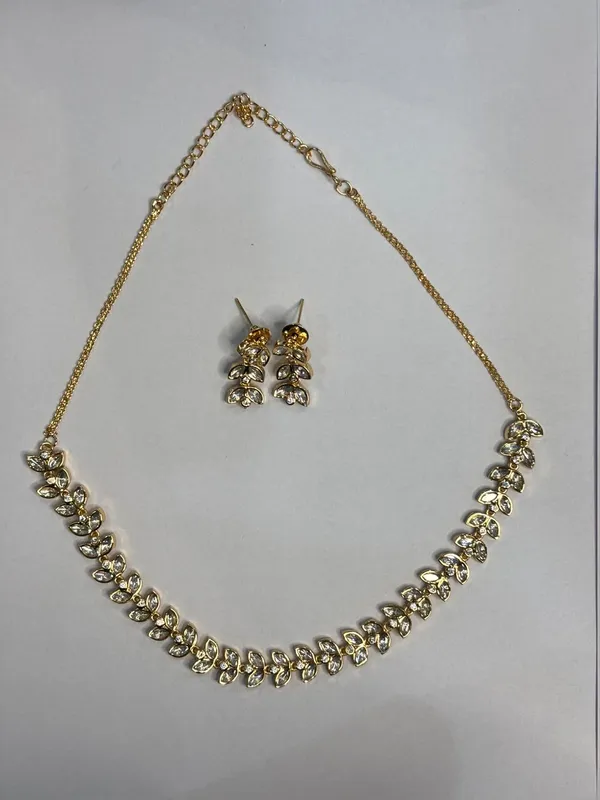 Gold_Gold-Plated_Alloy_Necklace_Earring_Set_For_Women