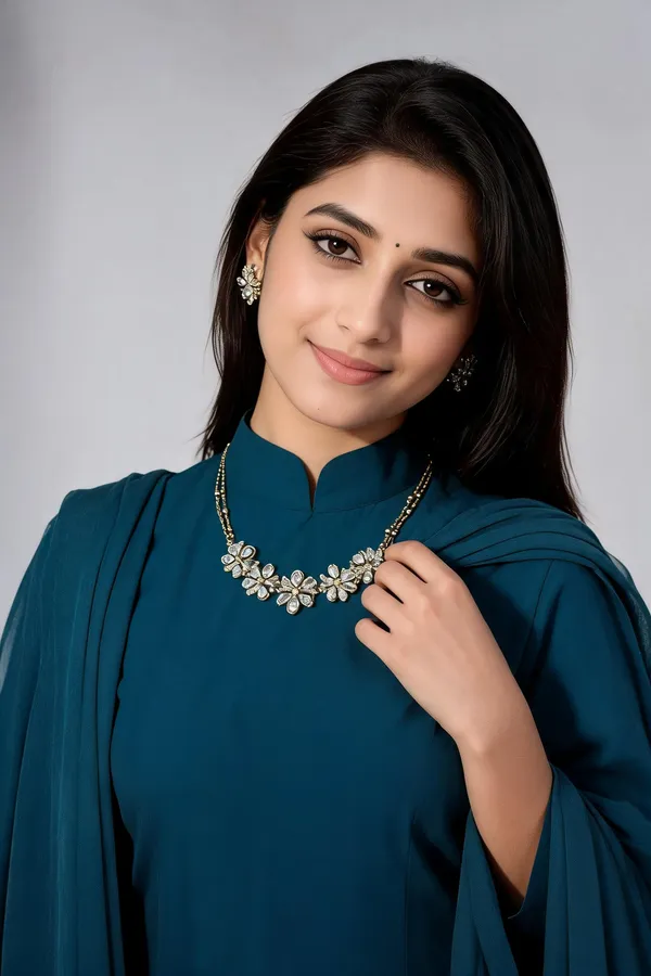 Gold_Gold-Plated_Alloy_Necklace_Earring_Set_For_Women