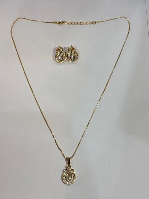 Gold_Gold-Plated_Alloy_Necklace_Earring_Set_For_Women