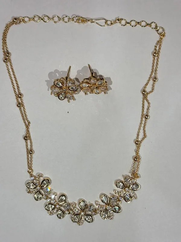 Gold_Gold-Plated_Alloy_Necklace_Earring_Set_For_Women