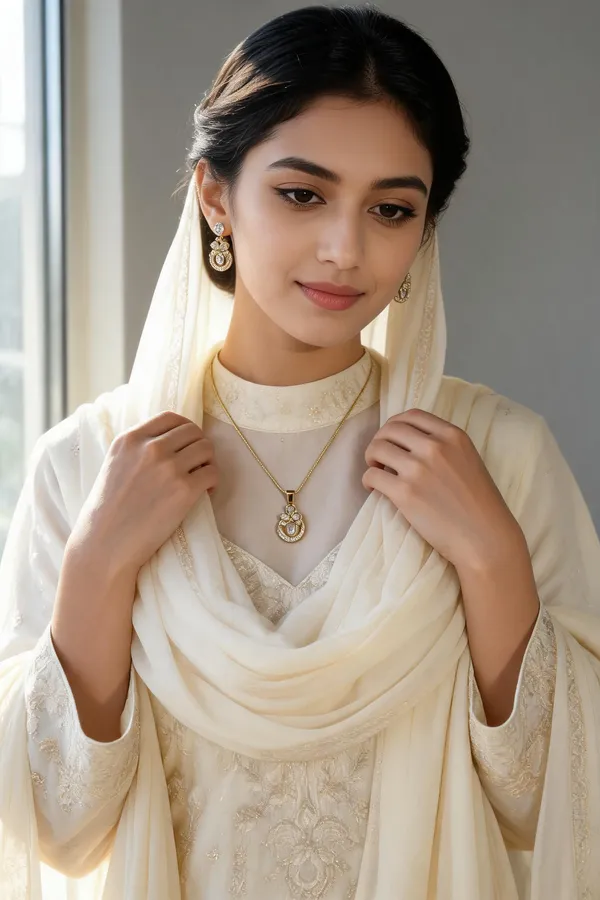 Gold_Gold-Plated_Alloy_Necklace_Earring_Set_For_Women