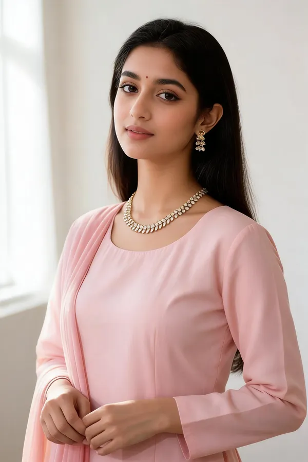 Gold_Gold-Plated_Alloy_Necklace_Earring_Set_For_Women