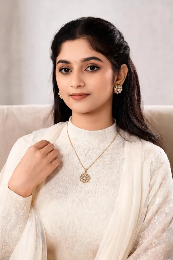 Gold_Gold-Plated_Alloy_Necklace_Earring_Set_For_Women