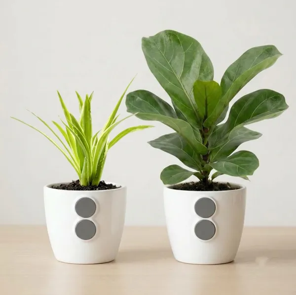 Spider_Plant_+_Fidel_Leaf_Jade_In_Magnetic_Glass_Fridge_Display_Pack_Of_2