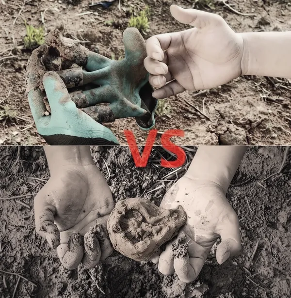 Teal_Coated_Fabric_Gardening_Gloves