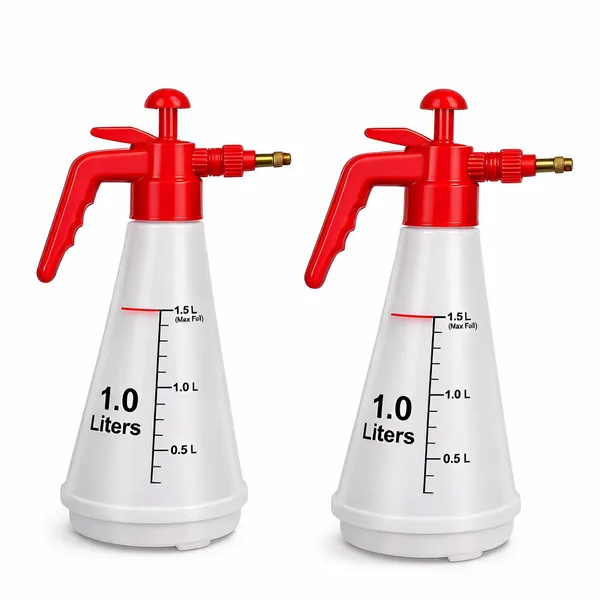 White_Plastic_Garden_Spray_Bottle_1_L_Pack_Of_2