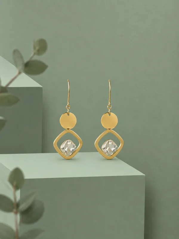Gold_Stainless_Steel_Diamond-Drop_Geometric_Earrings_For_Women