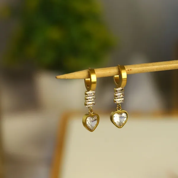 Gold_Stainless_Steel_Heart_Drop_Earrings_For_Women