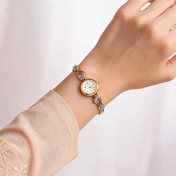 Gold_Stainless_Steel_Analog_Bracelet_Watch_For_Women