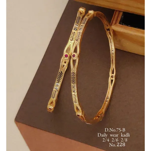 Gold_Stainless_Steel_Embellished_Kada_Bracelet_For_Women