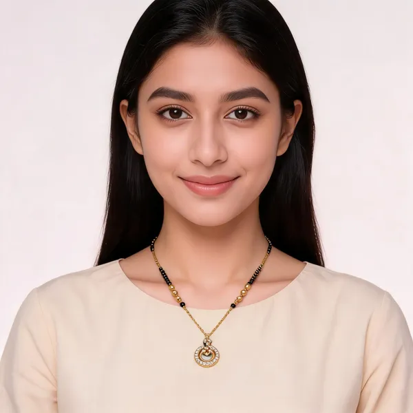 Gold_Black_Stainless_Steel_Bead_Mangalsutra_Necklace_For_Women