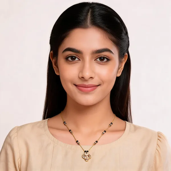 Gold_Black_Beaded_Stainless_Steel_Mangalsutra_Necklace_For_Women