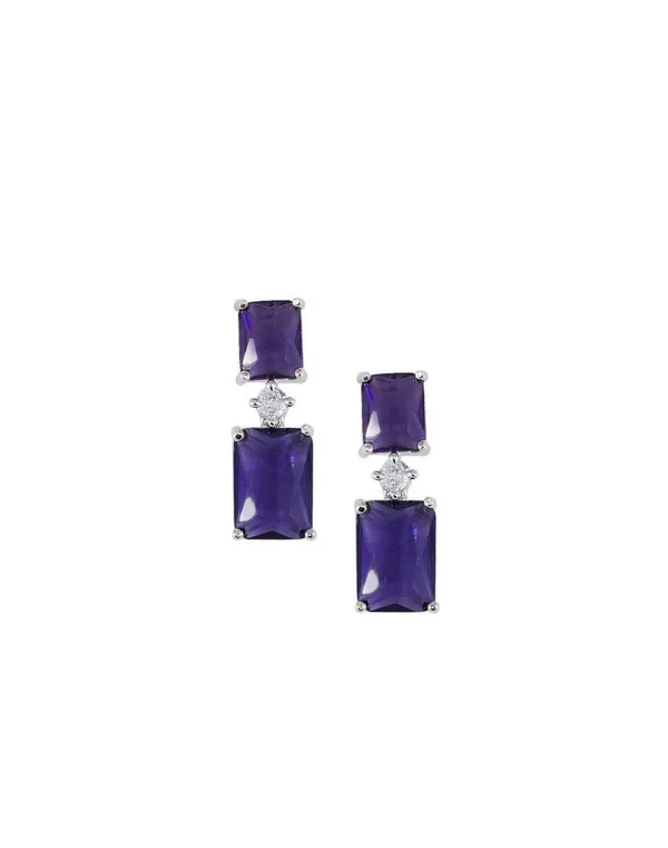 Purple_Alloy_Stone_Necklace_And_Earrings_Set_For_Women