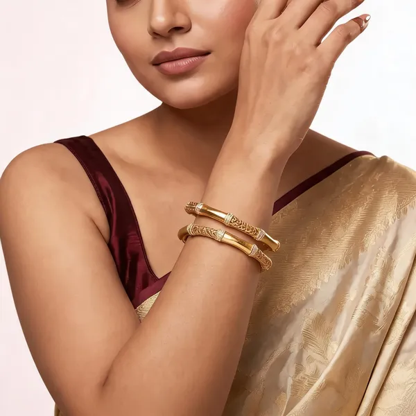Gold_Stainless_Steel_Traditional_Bangles_For_Women