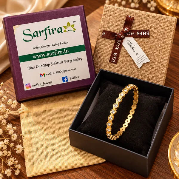 Gold_Stainless_Steel_Crystal_Stone_Bracelet_For_Women