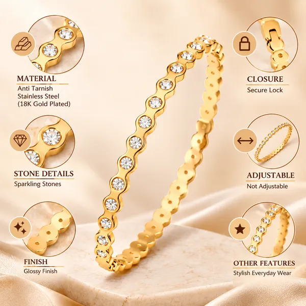 Gold_Stainless_Steel_Crystal_Stone_Bracelet_For_Women