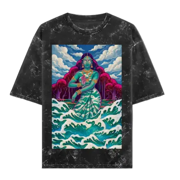 Black_Cotton_Oversized_Acid_Wash_Mother_Nature_T-Shirt_For_Unisex