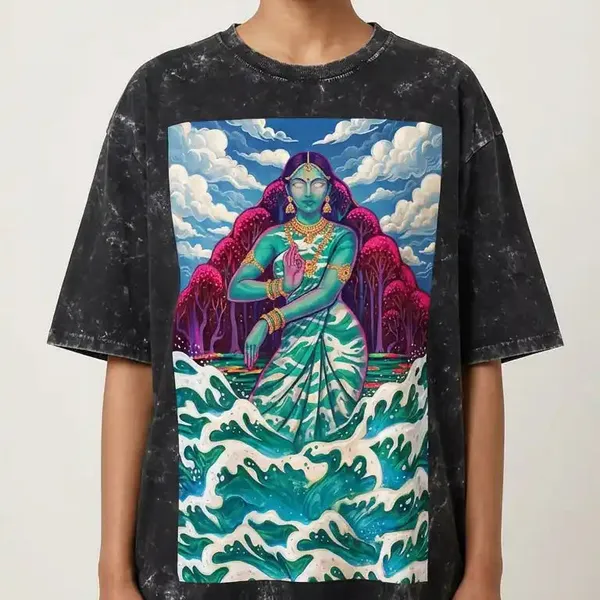 Black_Cotton_Oversized_Acid_Wash_Mother_Nature_T-Shirt_For_Unisex