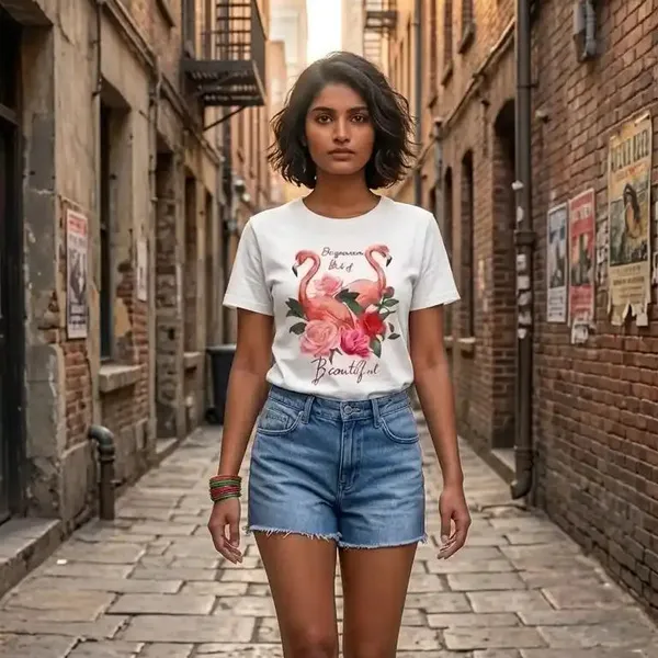 White_Cotton_Stretch_Fit_T-Shirt_For_Women