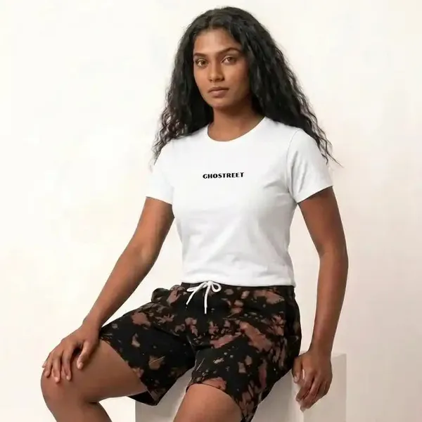 Brown_Black_Cotton_Tie-Dye_Relaxed_Fit_Shorts_For_Unisex