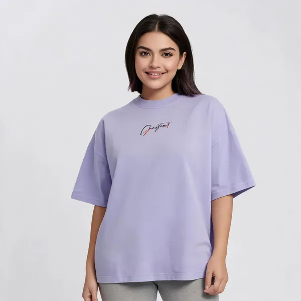 Lavender_Cotton_Oversized_Tiger_Print_T-Shirt_For_Unisex