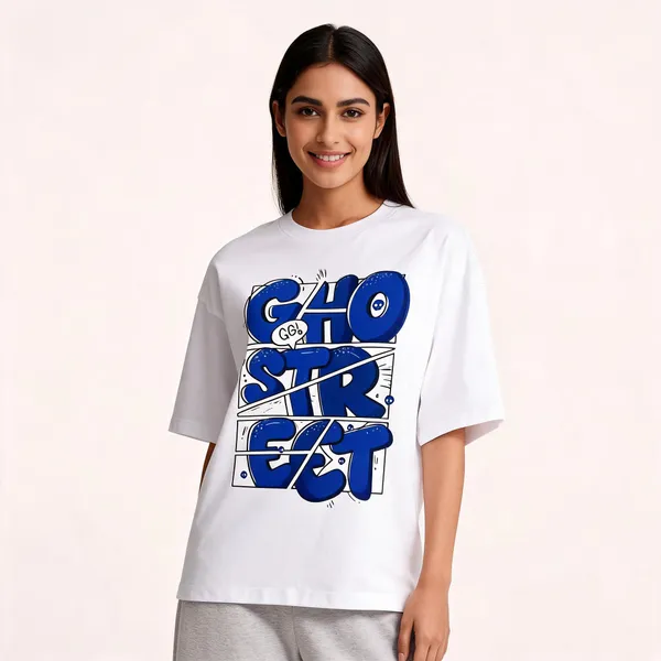 White_Cotton_Oversized_Comic_Typo_T-Shirt_For_Unisex