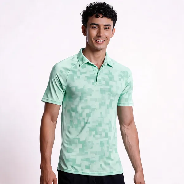 Mint_Green_Polyester_Sports_Polo_T-Shirt_For_Men