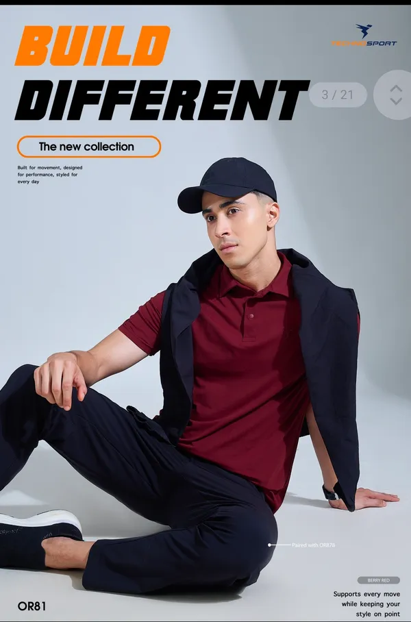 Berry_Red_Polo_T_Shirt_for_Men