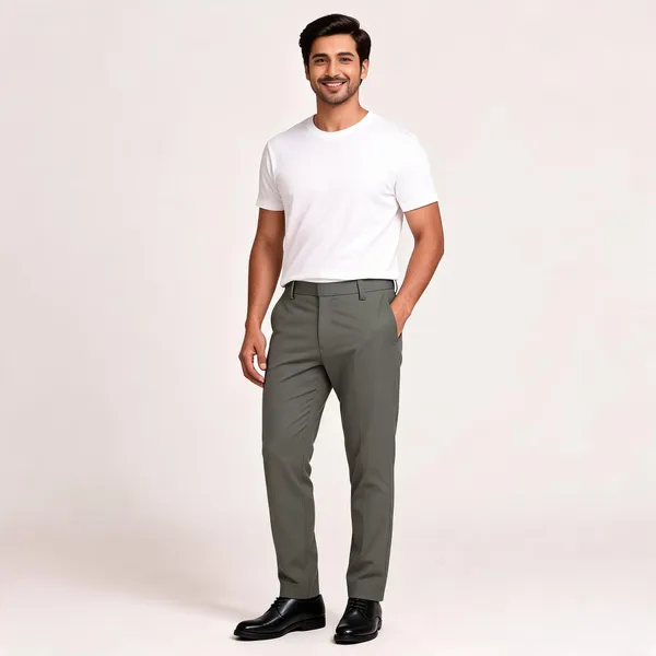 Olive_Cotton-Lycra_Regular_Fit_Trousers_For_Men