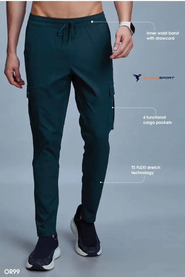 Teal_Stretch_Slim_Fit_Cargo_Joggers_for_Men