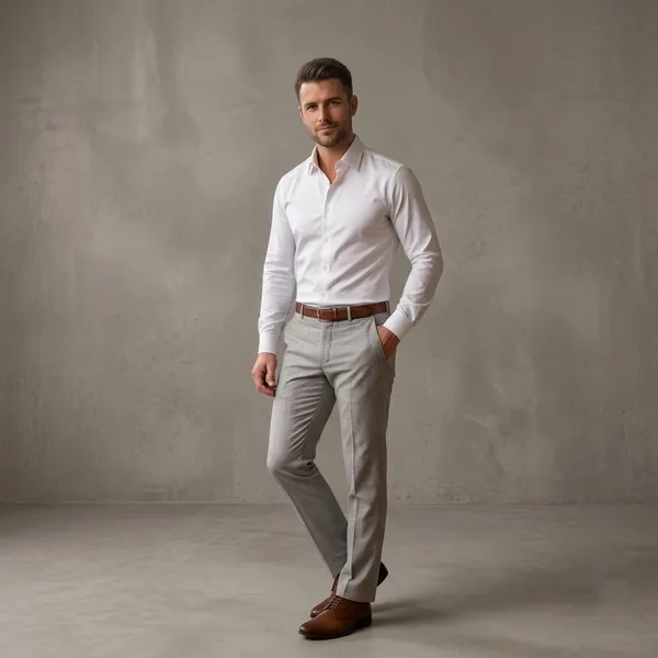 Grey_Cotton_Lycra_Slim_Fit_Trouser_For_Men