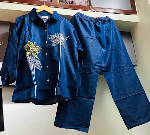 Blue_Satin_Relaxed_Fit_Sleepwear_Set_for_Women