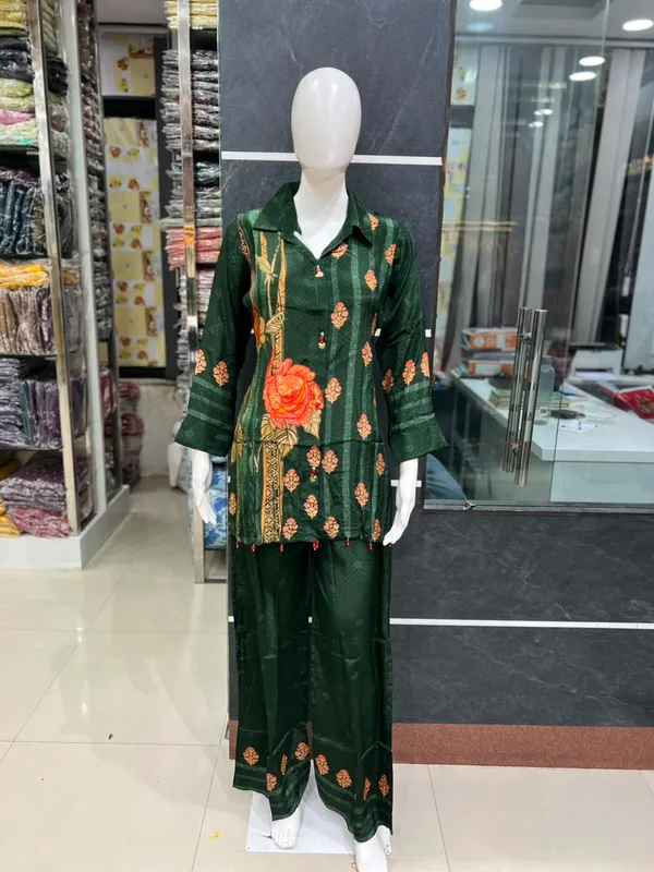 Green_Floral_Print_Kurta_Set_for_Women
