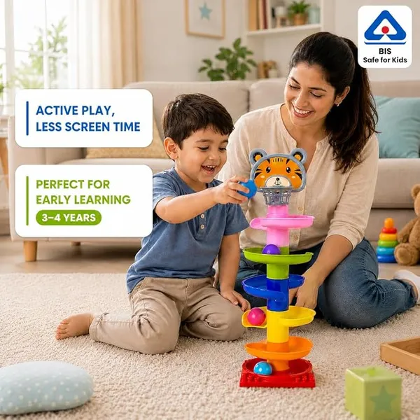 5_Layer_Roll_Ball_Tower_Toy_for_Kids_1+_Years