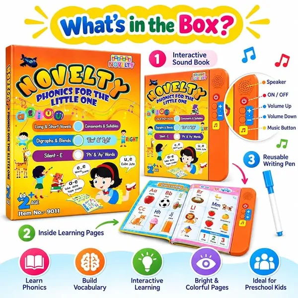 Braintastic_Novelty_Phonics_Sound_Book_for_Kids_2+_Years,_Interactive_Talking_Learning_Book_for_Toddlers,_Long_&_Short_Vowels,_Consonants,_Syllables,_Digraphs,_Blends,_Silent_E,_Phonics_Words