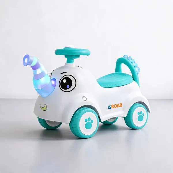 Blue_White_Plastic_Unicorn_Push_Ride-On_Toy_For_Kids