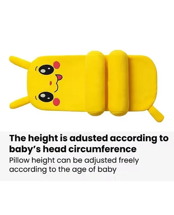 Yellow_Cotton_Foam_Cartoon_Character_Baby_Pillow_For_Kids