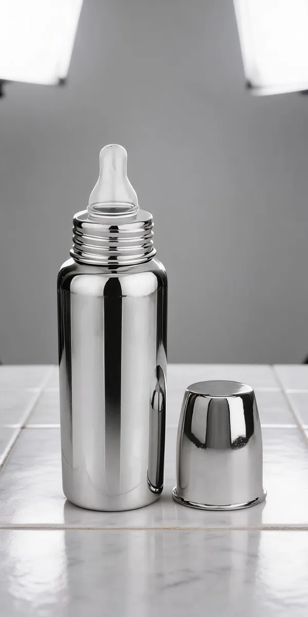Silver_Bpa_Free_Steel_Baby_Feeding_Bottle_With_Nipple