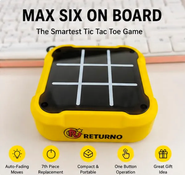 Yellow_Plastic_Electronic_Tic_Tac_Toe_Game_For_Kids