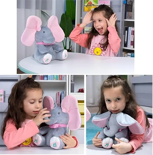 Grey_Polyester_Elephant_Stuffed_Soft_Toy_For_Kids