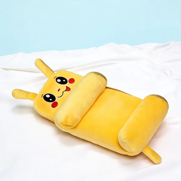 Yellow_Cotton_Foam_Cartoon_Character_Baby_Pillow_For_Kids