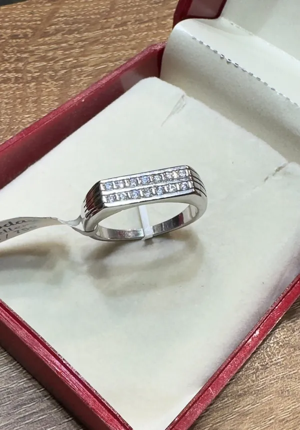 Silver-Tone_Rectangular_Stone_Studded_Ring_for_Men