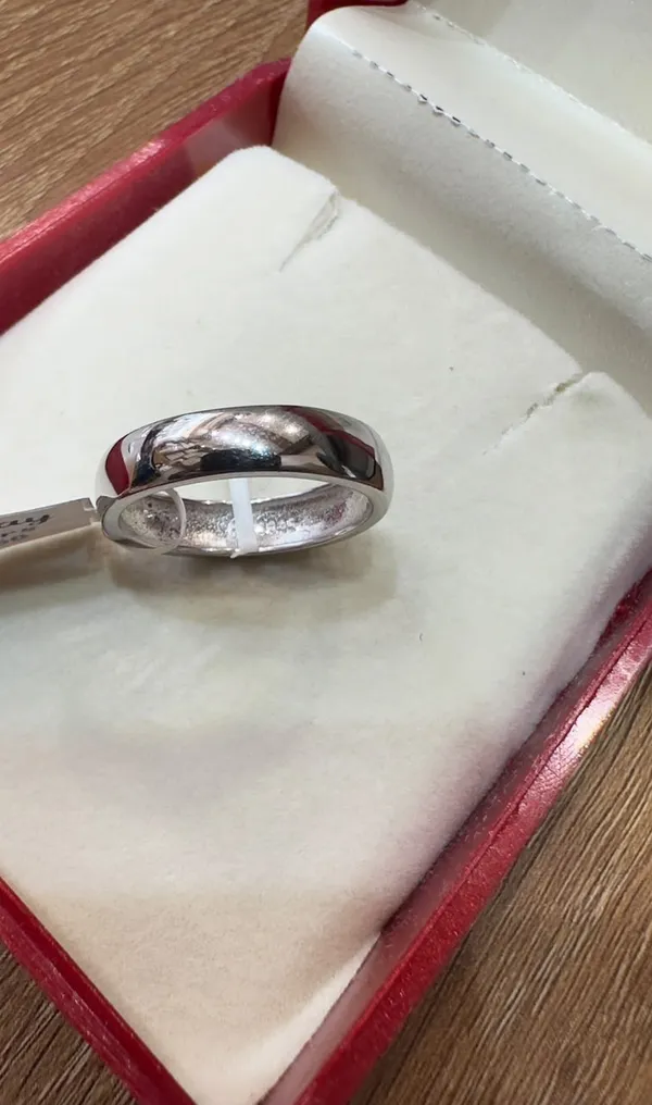 Silver_Tone_Dome_Ring_for_Men_And_Women