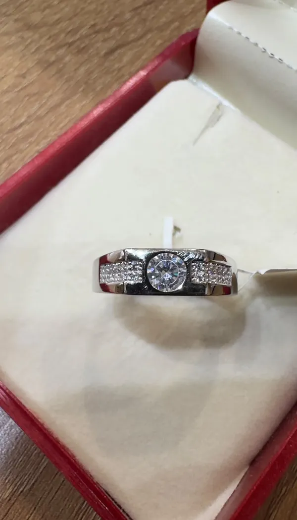 Silver_Tone_Crystal_Embellished_Ring_for_Men