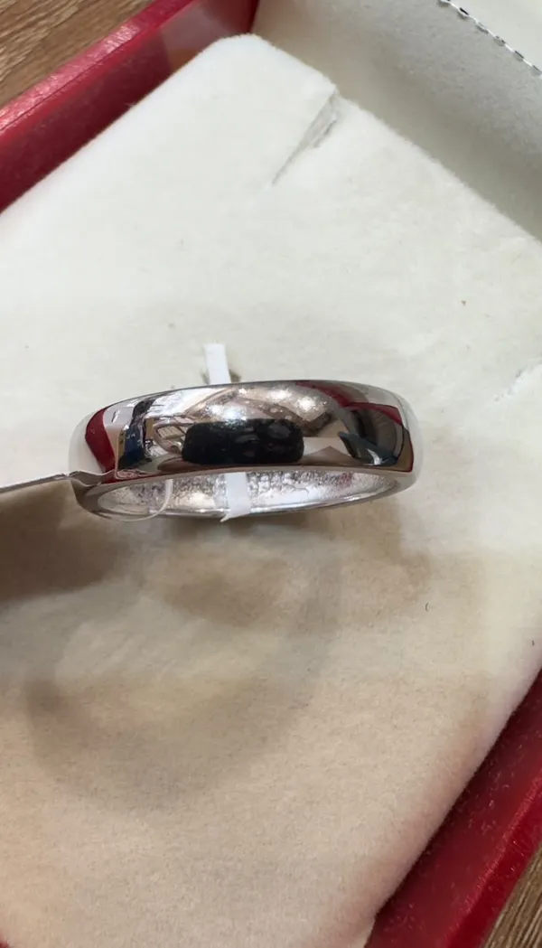 Silver_Tone_Dome_Ring_for_Men_And_Women