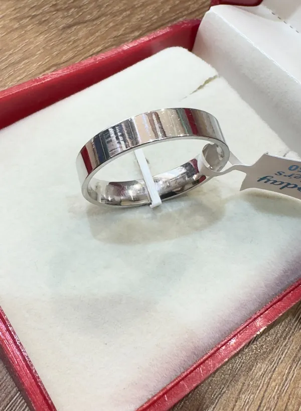 Silver-Tone_Polished_Open_Band_Ring_For_Men