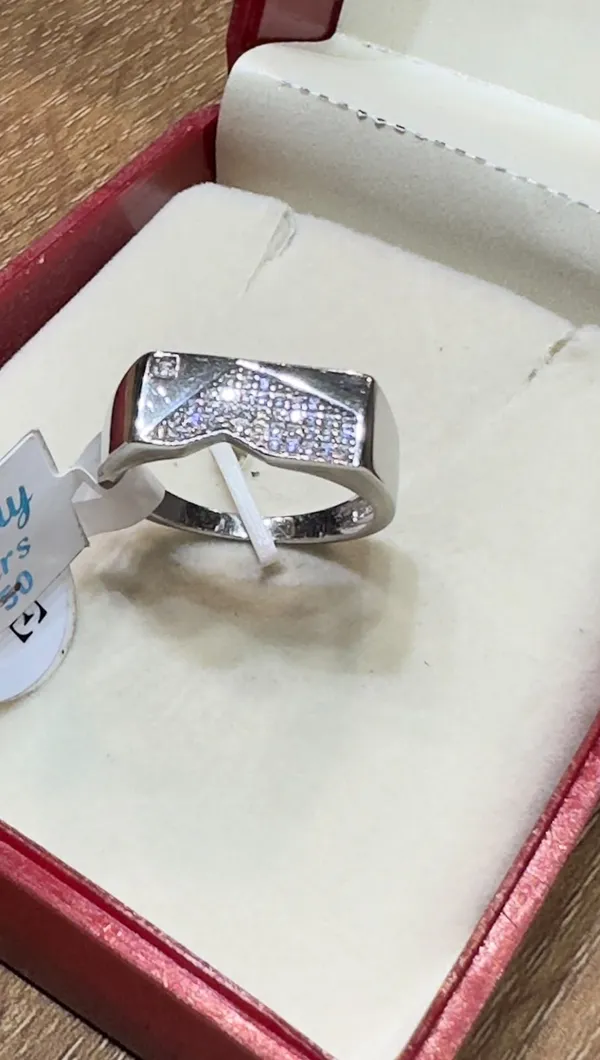 Silver_Tone_Textured_Signet_Ring_for_Men
