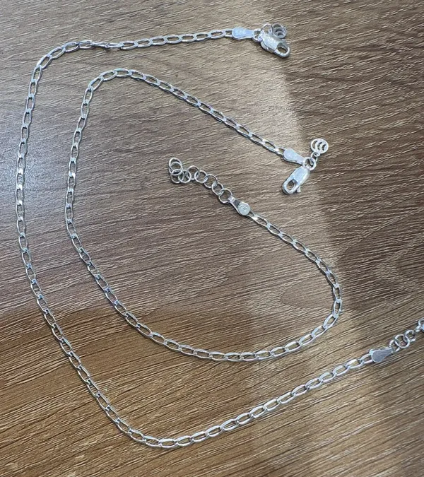 Silver_Tone_Link_Chain_Necklace_For_Women